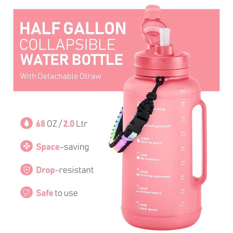 Botellas de agua de 2 litros para hombres y mujeres