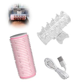 PAVIKE Hot Curler, Hot Curler, Bangs, Hand Winding Curler, Hair Curling Styling Tool, Curler Style Kit, Easy to Operate, Bendy, Lightweight, Compact, Perfect for Korean Air Bangs / Inner Winding |