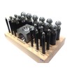 Dapping Set Punches & Block Steel Forming 24 pc for
