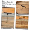 WOONEKY 10pcs Heavy Duty Trampoline Spring Puller Tools with Plastic