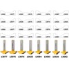 YONICO CNC Cabinet Door Rail and Stile Router Bit 1-3/8-Inch