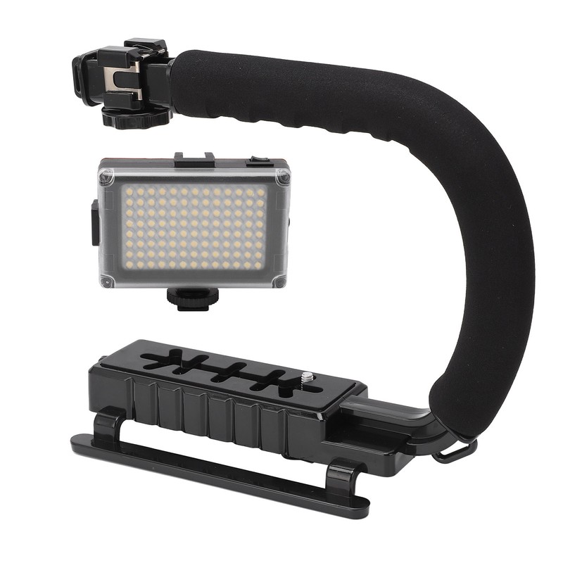 DV Bracket Stabilizer Kit Professional Handheld Video Stabilizer Grip with