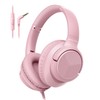 Botesty Sound Headphones Wired with Microphone, Over Ear Foldable Headphones