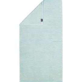 CAWÖ Home Hand Towels Campus Ringel 955 Sea Green - 40 Bath Towel 70 x 140 cm