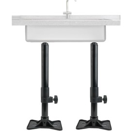 Undermount Sink Brackets, 2PCS Adjustable Brackets Undermount Sink Support, Stainless Steel Repair Kit Support System for Undermount Sink