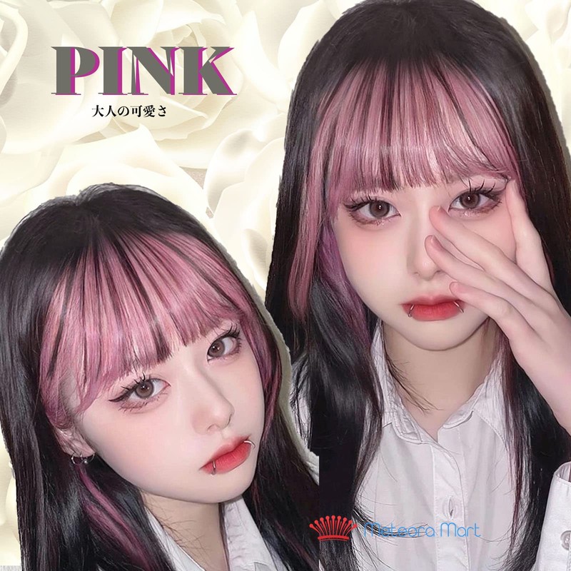 Meteoramart Women's Wig, Extensions, Bangs, Hair Piece, Hair Piece, Cosplay