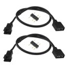 EMSea Pack of 2 3-Pin RGB Light Strips Conversion Cable
