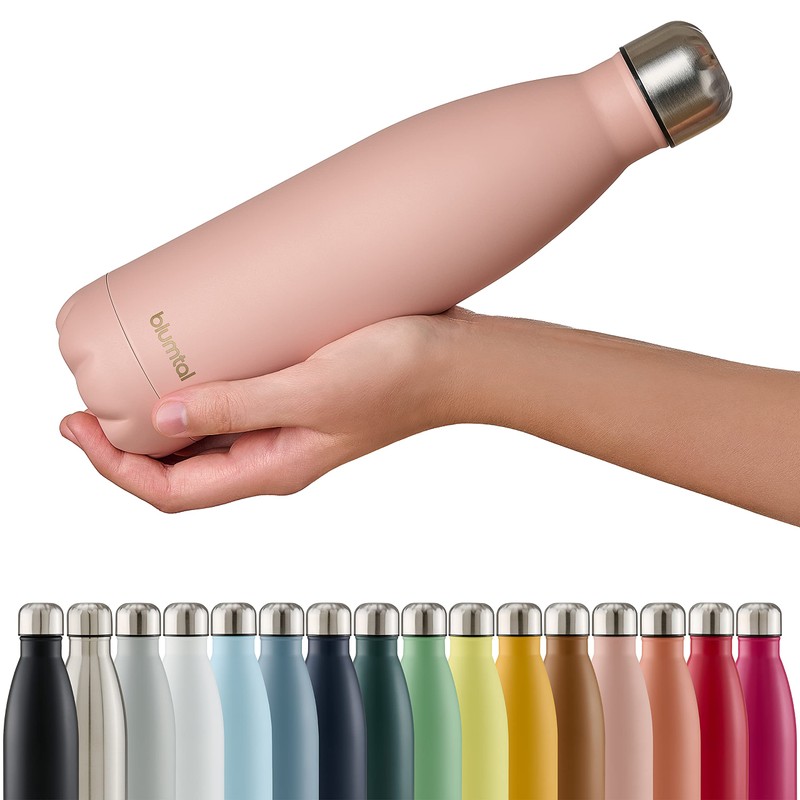 Blumtal Charles Thermos Flask, Leak-proof Stainless Steel, BPA-Free, Hours of