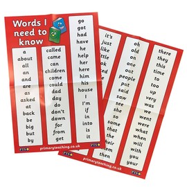 2 Initial High Frequency Key Words English Literacy Childrens Pupils School Classroom Display Wall Poster A2 Primary Teaching Services