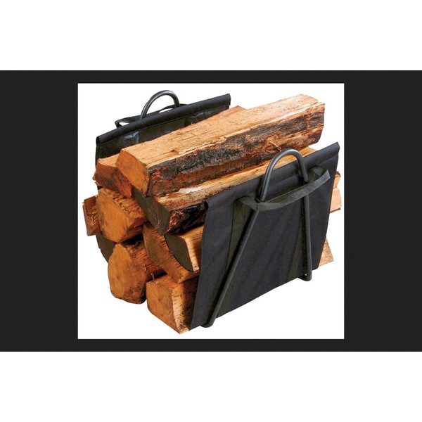 Panacea Products Fireplace BLK Log Tote