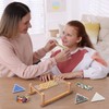PP OPOUNT Adjustable Bead Loom Kit, Wood Loom Beading Supplies