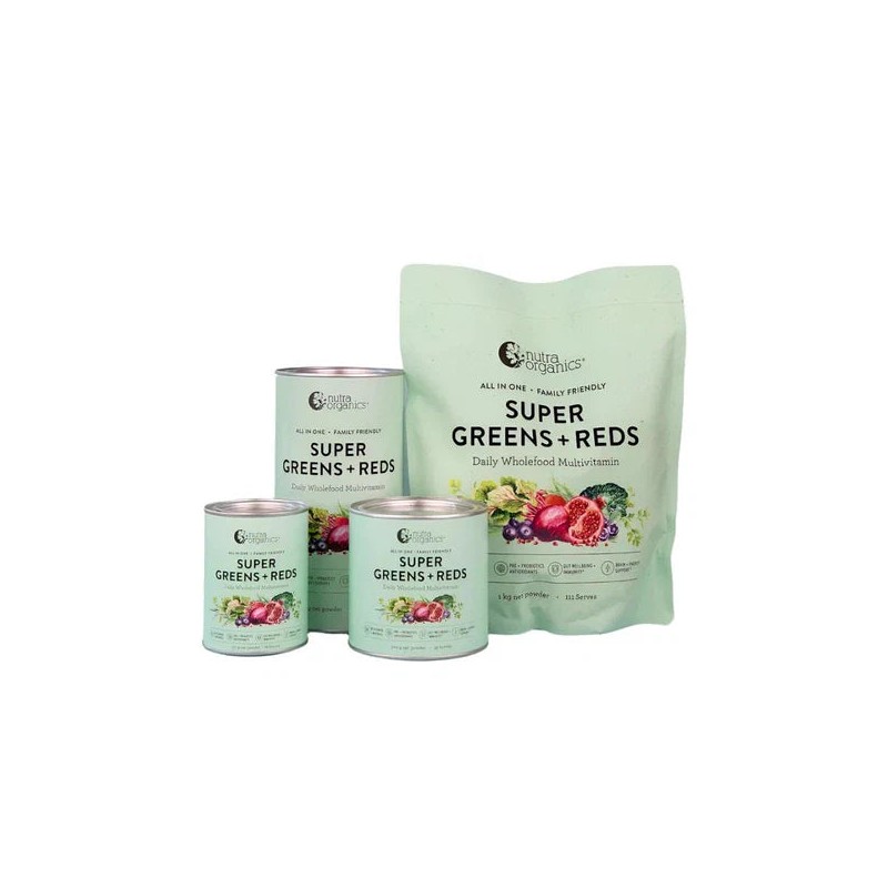 Nutra Naturals Super Greens and Reds, Original / 300g