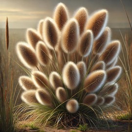 22Day Seeds: Seeds Bunny Tail/Annual Ornamental Plant Grass