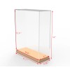 FixtureDisplays 10.8x4x12.9" Acrylic Cereal Box Display Trophy Figurine Glorifier Book