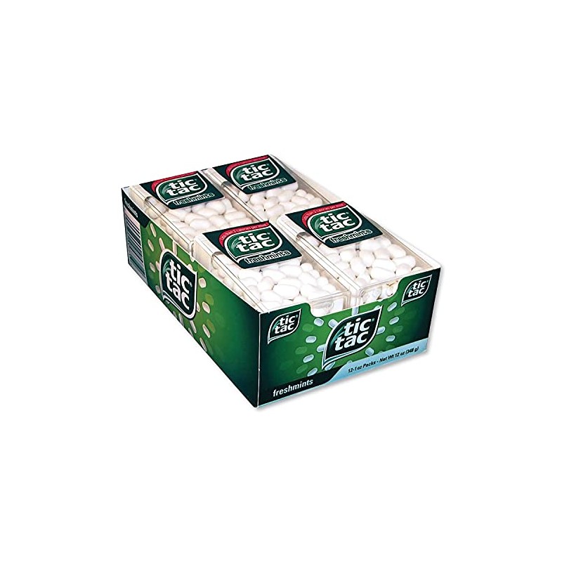 Tic Tac TIC2051068 - FOOD,FRESHMINT,SINGLES,12