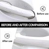 JAZOKA 16 Car Door Handle Protectors Universal Transparent Car Door