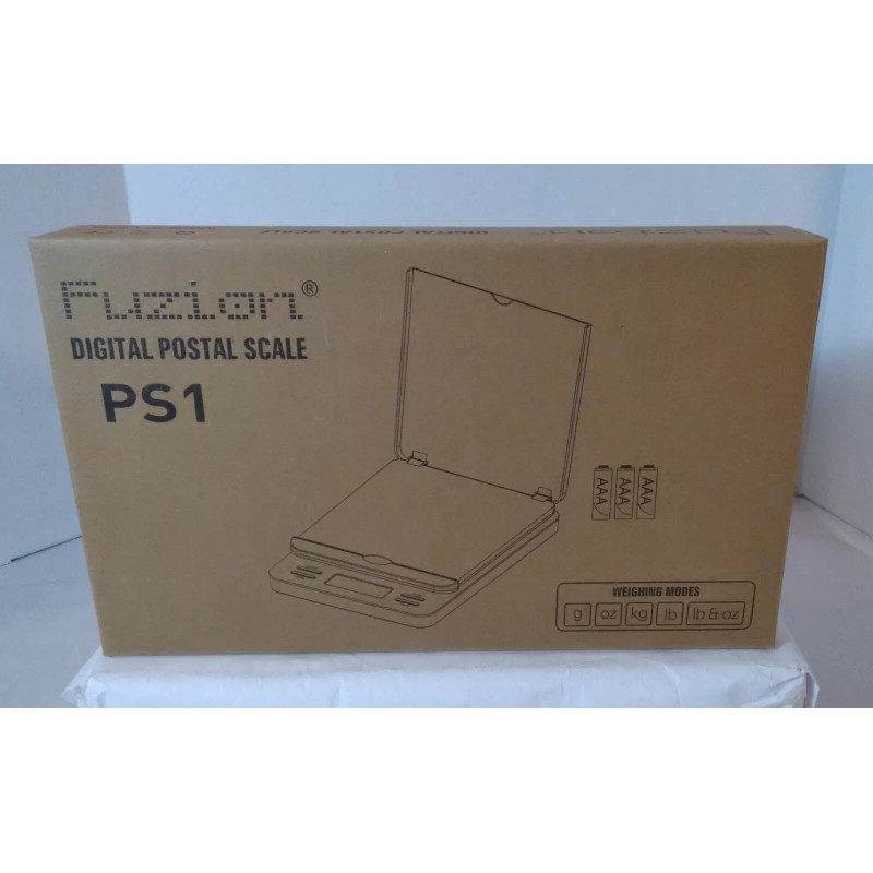 Fuzion PS-1 Accurate Digital Postal Shipping Scale - Weighs Up