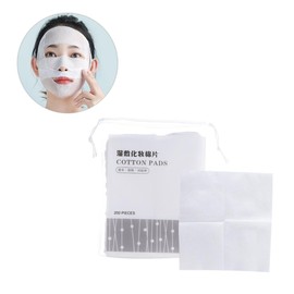 Ipetboom Cottonpads for Makeup Facial Pads Thin Stretchable for Daily Use Great for Toner Cream Application