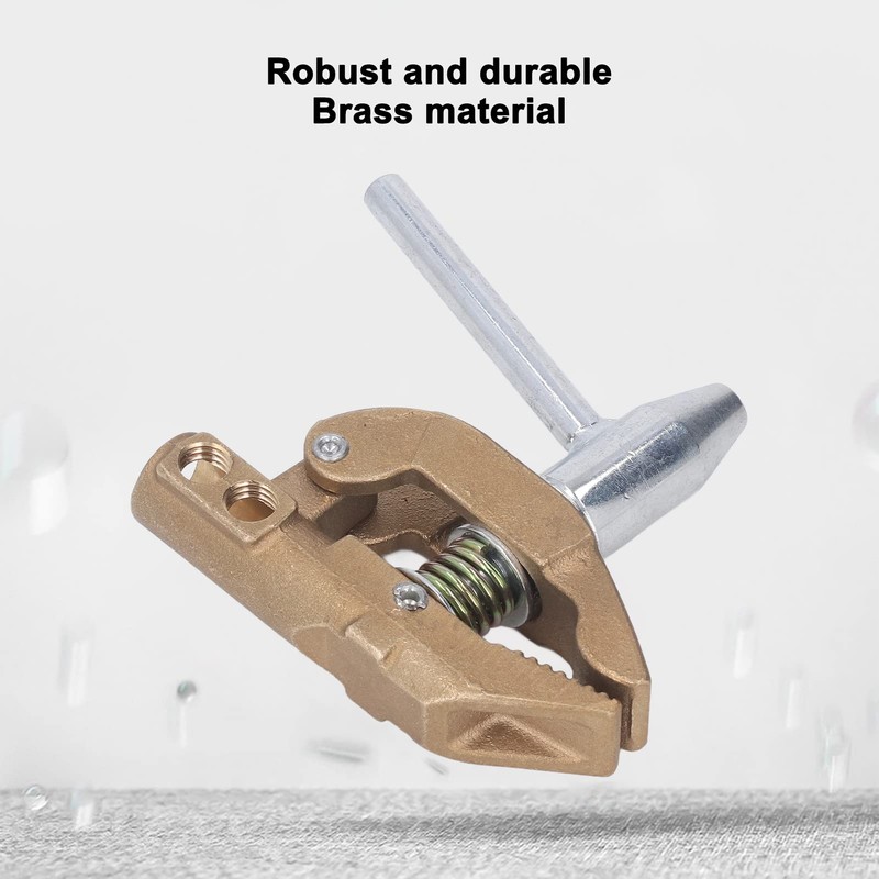 Bordstract 800 Amp Welding Ground Clamp, Grounding Brass Welding Clamp