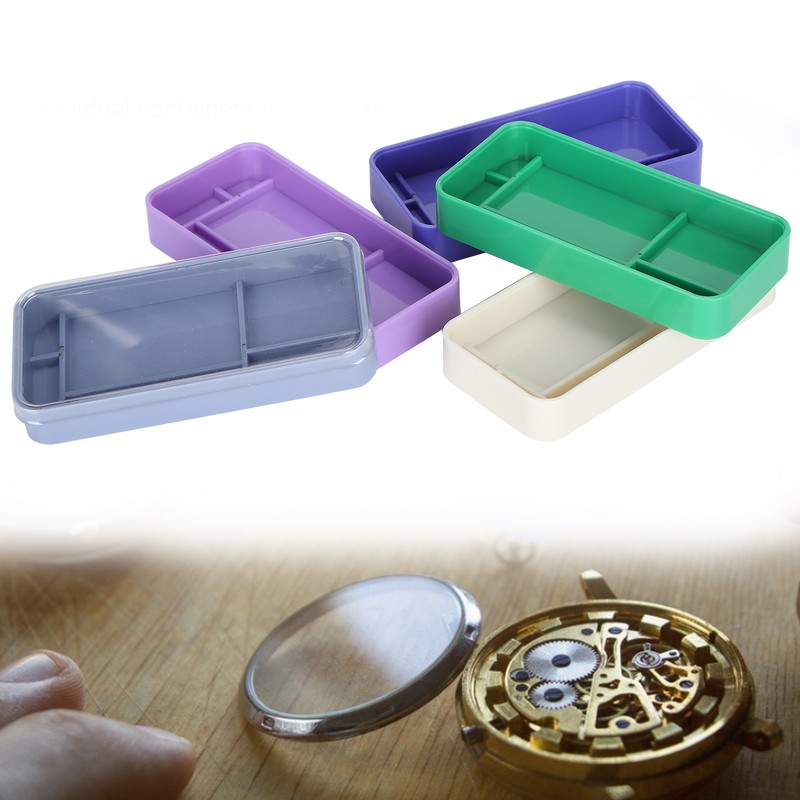 Rectangle Shape Watch Parts Storage Box Watch Tools Accessories Storage