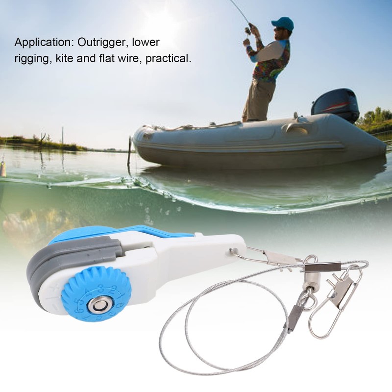 Alomejor Outrigger Glider Board Unlock Clips Fishing Line Release Clip