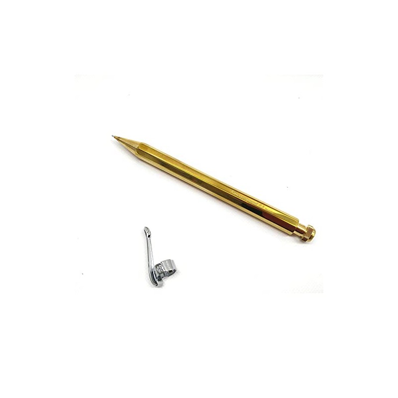 KAWECO Special Pencil Brass [With Exclusive Clip] [0.02 inch (0.5