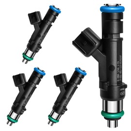 SeyPon Set of 4 Upgraded Fuel Injectors Fit For Ford: Focus/Fusion/C-Max/Transit Connect/SSV, Fits For Lincoln: MKZ, 2008-2020 L4 2.0L Naturally Aspirated GAS/EV-GAS, OEM # 0280158179, FJ993, 62383