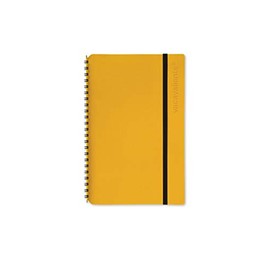 Vacavaliente Yellow Leather Notebook