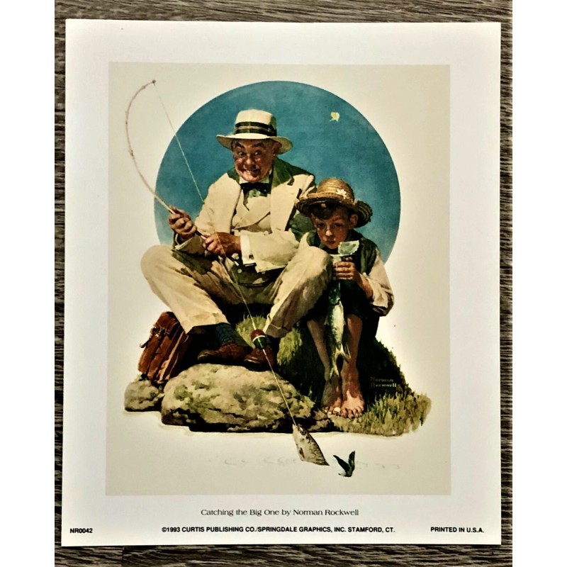 Lot of 7 Norman Rockwell from 1993- 5 x 6"