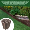 Enhance Your Garden Design with 9 Metres, Brown Flexible Plastic