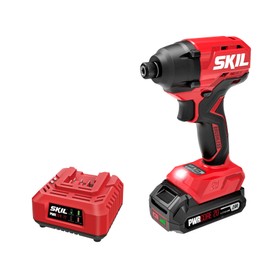 SKIL 20V Brushless 1/4 In. Hex Impact Driver Kit Including 2.0Ah Battery and Charger-ID6720B-10