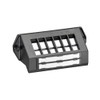 Leviton EB 12-Port Structured Media Center Mounting Bracket, 47600-QPB, Black