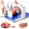 Cortadora de Carne Eléctrica, Rebanador de Alimentos Plegable con Cuchilla