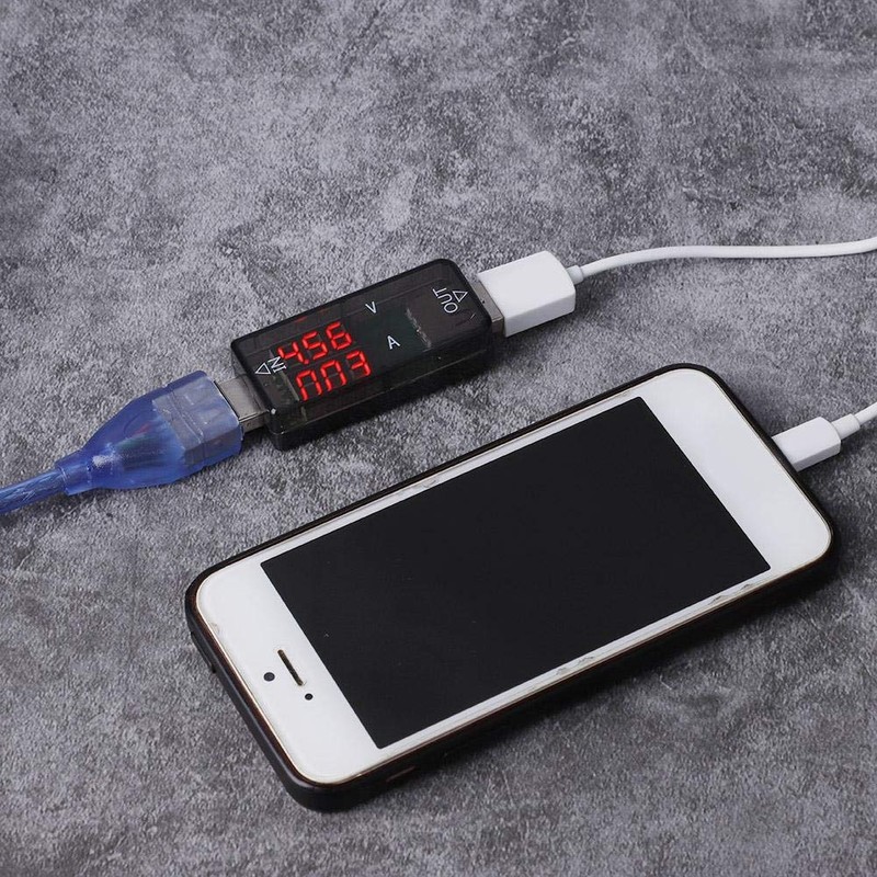 USB Digital Multimeter, Colour LCD Voltmeter Ammeter Double Row Displays