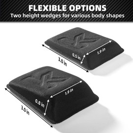 Universal Holster Wedge for IWB Concealed Carry - with Holster Claw Kit, Foam Pad Kit for Better Concealment, All-Day Comfort & Anti-Printing, Easy Install