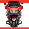 11.5" Windshield Wind Shield Windscreen Air Deflector for Harley Touring