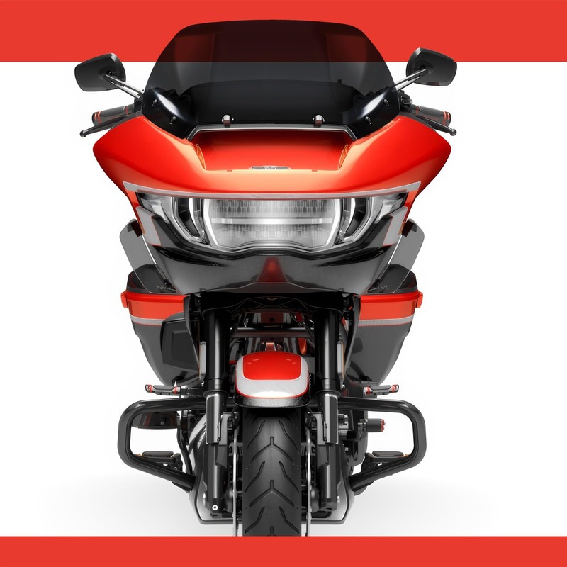 11.5" Windshield Wind Shield Windscreen Air Deflector for Harley Touring