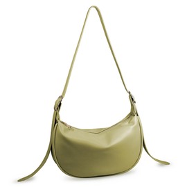 Women Hobo Shoulder Bag Crossbody Sling Crescent Bag Hangbag PU Leather with Adjustable Strap for Daily Work,Shopping,Travel