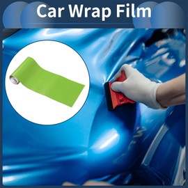 INFINAUTO Car Wrap Film Exterior Interior 0.3 ft x 59.84 Inch Car Vinyl Wrap Cover PVC Matte Green Protective