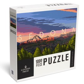 Lantern Press 1000 Piece Jigsaw Puzzle, Sedona, Arizona, Panorama