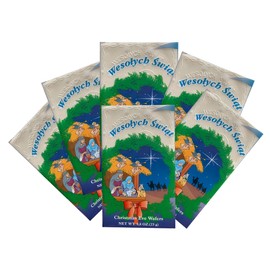 TRADITIONAL POLISH CHRISTMAS WAFERS OPLATKI Set of 30 (12 large & 18 small). Product of Poland. By GRANDA.