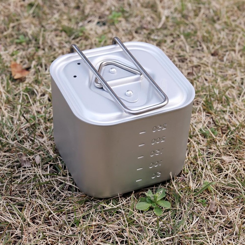 MiliCamp Mestin Pot (with Handle) Camping Pot, 10.1 fl oz