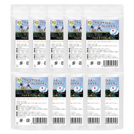 グルコサミン＆コンドロイチン 60粒 10袋セット計600粒 プロテオグリカン新配合 ８粒当たり グルコサミン1600mg配合 コンドロイチン200mg配合 非変性II型コラーゲン+非変性プロテオグリカン 3120μg配合