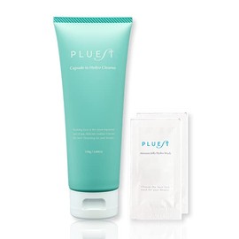 Pluest Capsule In Hydro Cleansing Gel for Dry and Normal Skin, Sensitive Skin, Capsule In Vitamins, 4.1 oz (110 g) Includes 2 Packs of Facial Cleaning Pouches