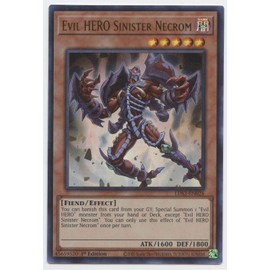 Evil Hero Sinister Necrom - LDS3-EN026 - Ultra Rare - 1st Edition