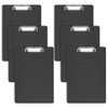 Pack of 6 A4 Clipboards, Clipboard Writing Pad, Writing Board,