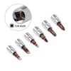 sourcing map 1/4" Drive Phillips Slotted Bit Socket Set, S2