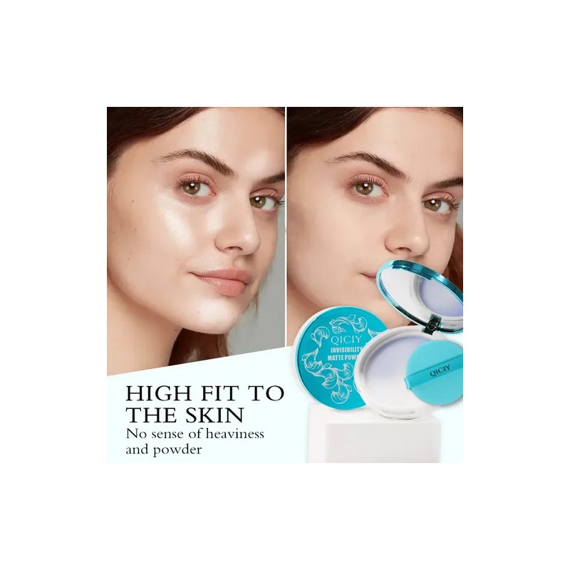 Polvo Compacto 2 Tonos Mate Ligero Control Grasa Natural Dur