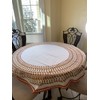 AdonisUSA Tablecloth Round 61" and 29.5"x29.5" Square overlay 2 pc.