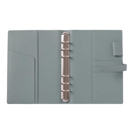 Franklin Planner Color Noblessa IV Binder Compact 20mm Blue Gray 86643